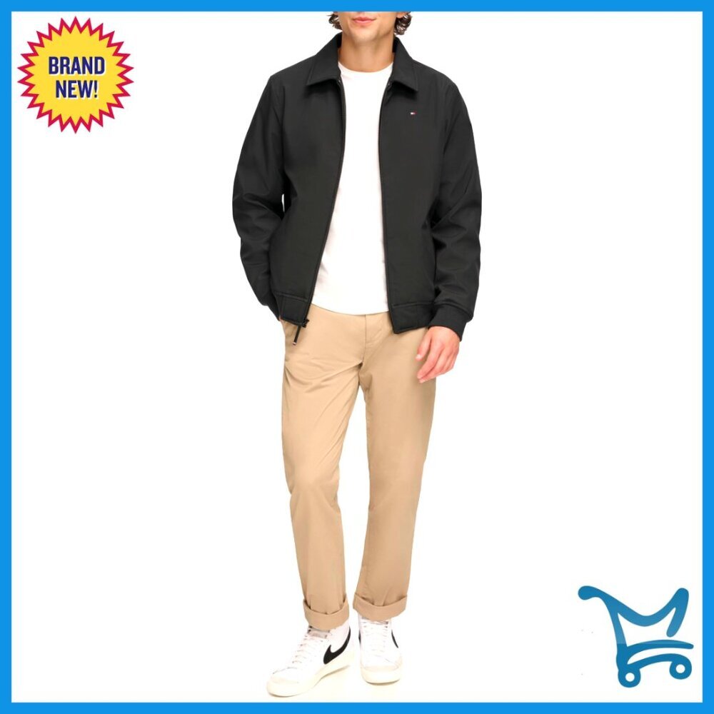 Lightweight Water Resistant Varsity Bomber Jacket Size Medium